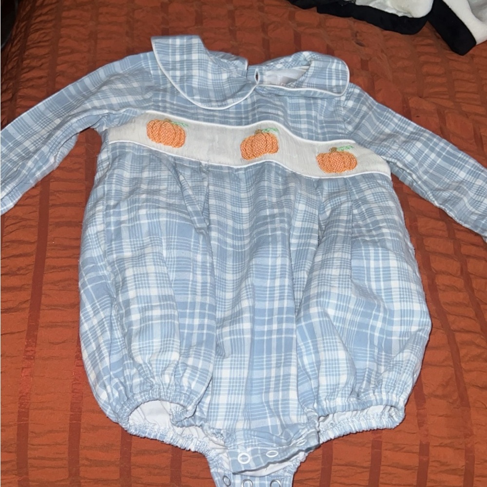 PUMPKIN bubble romper!
